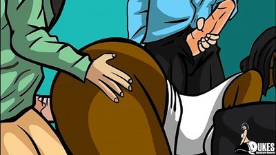 Gang bang und geng bang porno